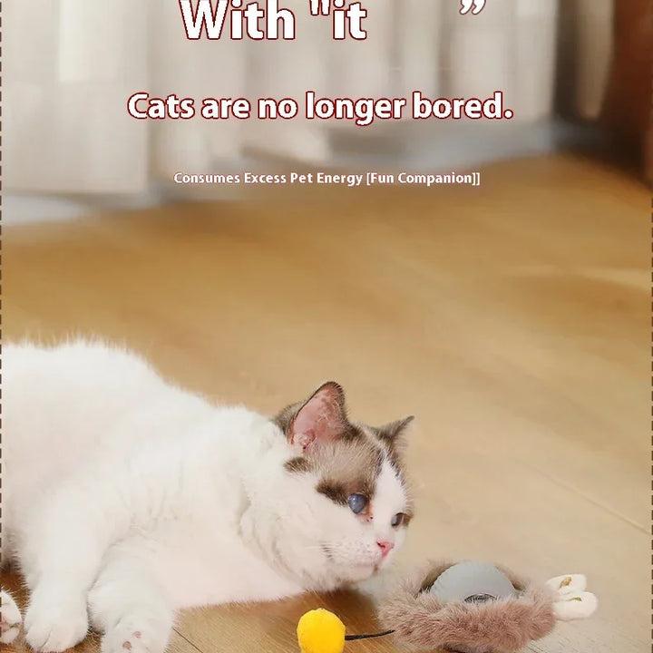 🐾 The Ultimate Smart Rolling Cat Toy – Keep Your Cat Active &amp; Happy! 🐾