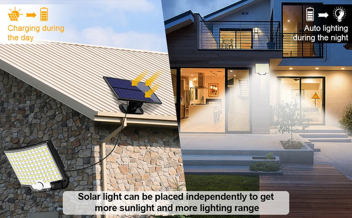 Solar-Powered Motion Sensor Light – Energy-Saving, Eco-Friendly & Ultra-Bright Outdoor Lighting!