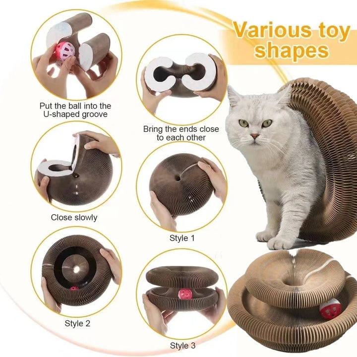 🐾 The Ultimate 3-in-1 Magic Cat Toy – Fun, Exercise &amp; Relaxation in One! 🐾