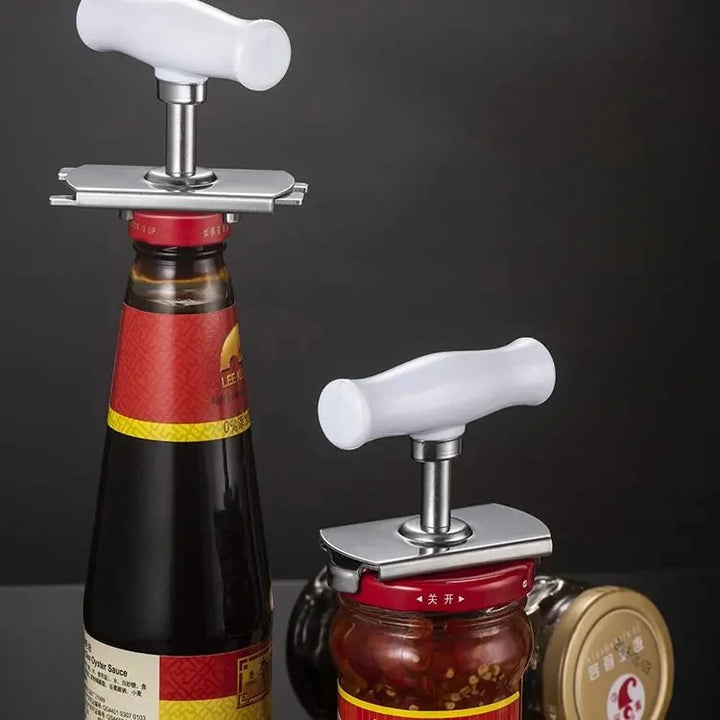 The Ultimate Adjustable Multi-Function Bottle Cap Opener – Open Any Lid with Ease!