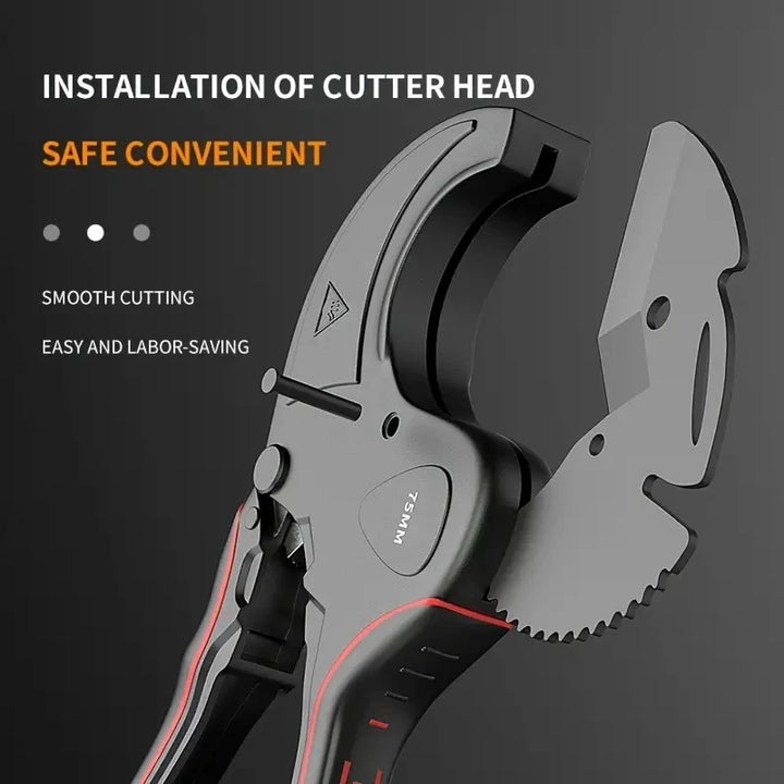 🔧 Heavy-Duty PVC Pipe Cutter – Precision, Power & Effortless Cutting! 🛠️