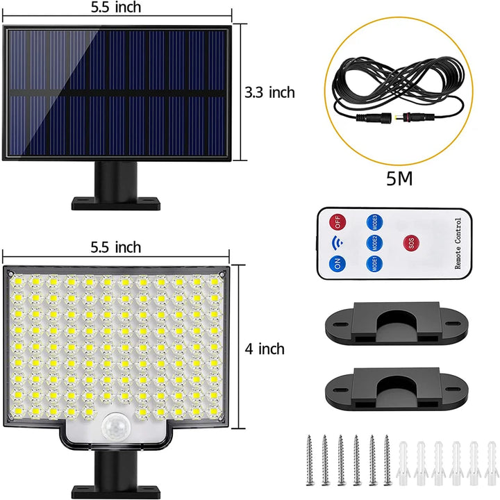 Solar-Powered Motion Sensor Light – Energy-Saving, Eco-Friendly & Ultra-Bright Outdoor Lighting!