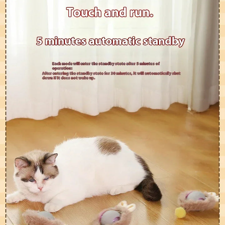 🐾 The Ultimate Smart Rolling Cat Toy – Keep Your Cat Active &amp; Happy! 🐾