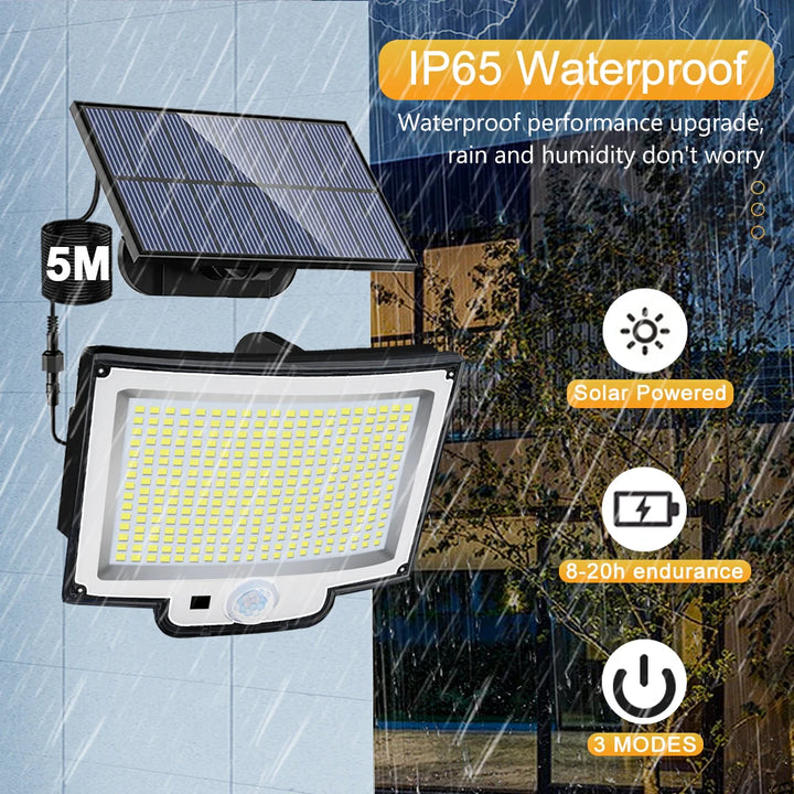 Solar-Powered Motion Sensor Light – Energy-Saving, Eco-Friendly & Ultra-Bright Outdoor Lighting!