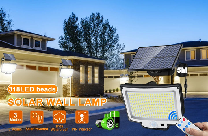 Solar-Powered Motion Sensor Light – Energy-Saving, Eco-Friendly & Ultra-Bright Outdoor Lighting!