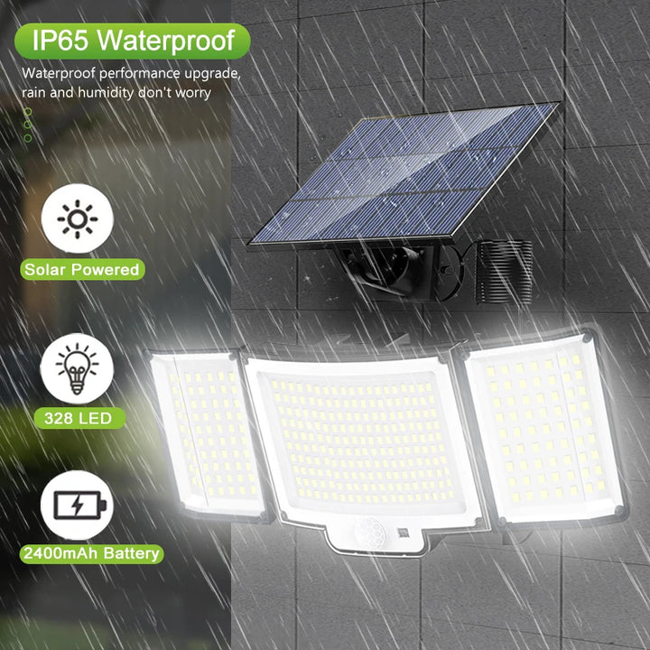 Solar-Powered Motion Sensor Light – Energy-Saving, Eco-Friendly & Ultra-Bright Outdoor Lighting!