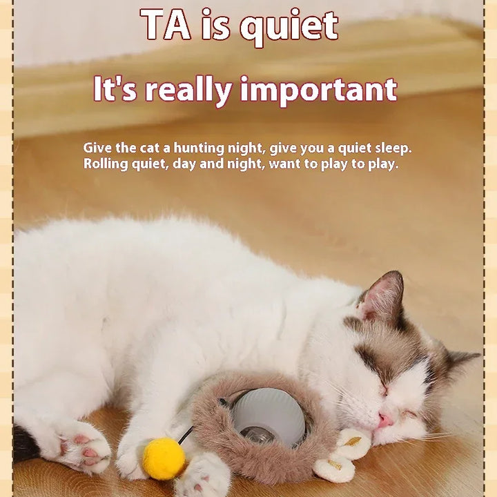 🐾 The Ultimate Smart Rolling Cat Toy – Keep Your Cat Active &amp; Happy! 🐾