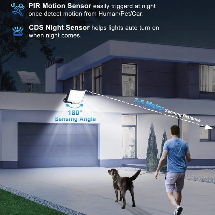 Solar-Powered Motion Sensor Light – Energy-Saving, Eco-Friendly & Ultra-Bright Outdoor Lighting!