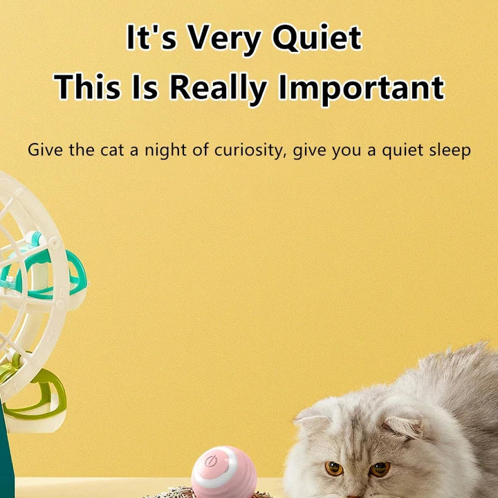 The Ultimate Smart Interactive Cat Toy – Keep Your Cat Entertained &amp; Active!